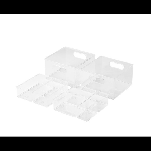 - 8pc The Home Edit Multipurpose stackable storage system new - Picture 2 of 5